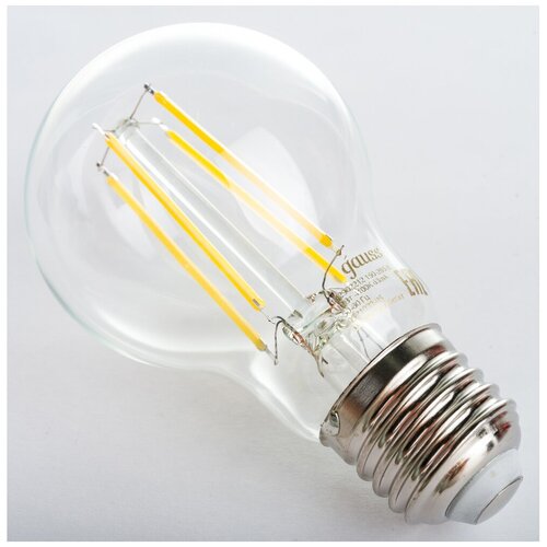 GAUSS  Filament 60 12W 1250lm 4100 27 LED 1/10/40 102902212 940