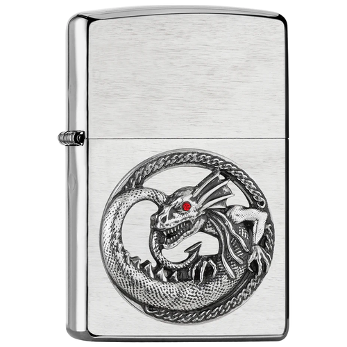   Zippo 2007134    swarovski Brushed Chrome 12600