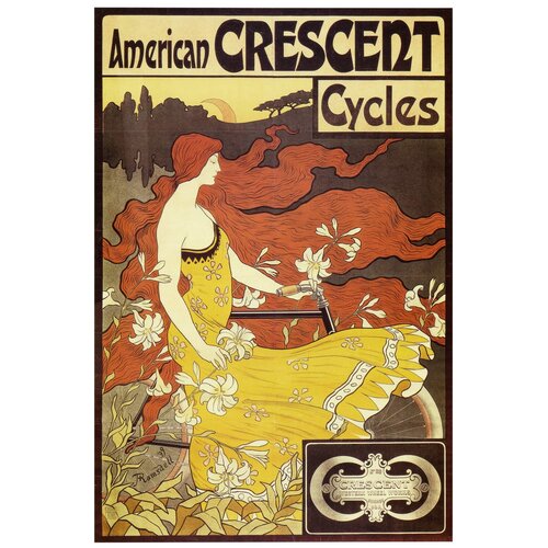   /  /  Art Nouveau   American Crescent 4050    ,  990  