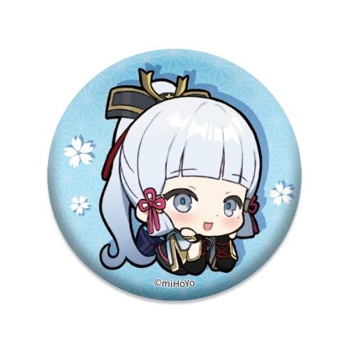  Genshin Impact   Chibi Expressions Character Can Badge Kamisato Ayaka 6974696611281 269